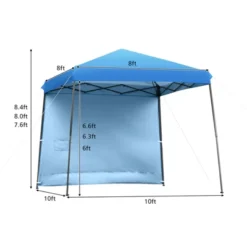 Costway 10ft X 10ft Pop Up Tent Slant Leg Canopy W/ Roll-up Side Wall 19 Costway 10ft X 10ft Pop Up Tent Slant Leg Canopy W/ Roll-up Side Wall -OUTSUNNY Shop GUEST 82d17a17 19ce 4e66 a3c7 8fb227c1b1bc