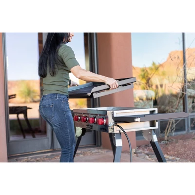 Camp Chef Portable 4 Burner Flat Top Gas Grill FTG600P 4 Camp Chef Portable 4 Burner Flat Top Gas Grill FTG600P - Image 2