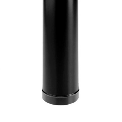DuraVent 6DBK-TL DuraBlack Single Wall Telescoping Black Finishing Stove Pipe To Vent Smoke & Exhaust, 48 To 64 Inches Long X 6 Inch Diameter 4 DuraVent 6DBK-TL DuraBlack Single Wall Telescoping Black Finishing Stove Pipe To Vent Smoke & Exhaust, 48 To 64 Inches Long X 6 Inch Diameter - Image 2