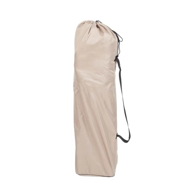 Mac Sports Foldable Padded Outdoor Club Chair With Carry Bag, Beige (2 Pack) 6 Mac Sports Foldable Padded Outdoor Club Chair With Carry Bag, Beige (2 Pack) - Image 4