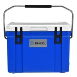STAKOL 26 Quart Portable Cooler Ice Chest Leak-Proof 20 Cans Ice Box For Camping -OUTSUNNY Shop GUEST 884d20f6 d786 4d43 98d3 e91de2fdbb5c