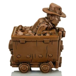 Beeline Creative Geeki Tikis Indiana Jones In Mine Cart Ceramic Mug | Holds 24 Ounces