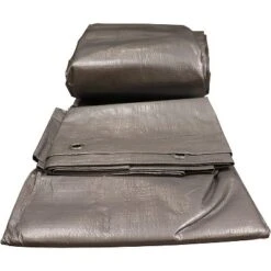 Moose Supply 10 Mil Heavy Duty Waterproof Poly Tarp Cover, Silver -OUTSUNNY Shop GUEST 8b2a057a efde 4cf7 b6d5 8e4225b8bfa7