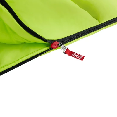 Coleman Kompact 40 Degree Sleeping Bag - Lime Green 4 Coleman Kompact 40 Degree Sleeping Bag - Lime Green - Image 2