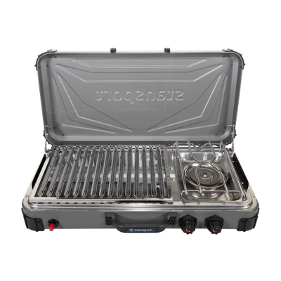 Stansport Boulder Series Propane Stove & Grill Combo 3 Stansport Boulder Series Propane Stove & Grill Combo