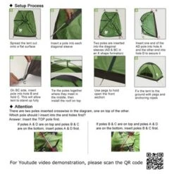 Night Cat Easy Setup Lightweight Waterproof And Windproof Backpacking Tent With Ventilated Design And Carry Bag, 7 X 4 Ft, Single Person, Army Green 9 Night Cat Easy Setup Lightweight Waterproof And Windproof Backpacking Tent With Ventilated Design And Carry Bag, 7 X 4 Ft, Single Person, Army Green -OUTSUNNY Shop GUEST 8da778f2 46d3 4852 8a11 4d75c3223520
