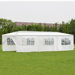 Costway 10'x30'Heavy Duty Gazebo Canopy Outdoor Party Wedding Tent
