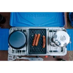 Stansport Double Burner And Grill Propane Stove Blue -OUTSUNNY Shop GUEST 96fcec2a 7769 4dd9 a07b 1f8b77faa926