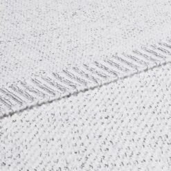 53"x60" Indoor/Outdoor Throw Blanket White/Black - Classic Accessories -OUTSUNNY Shop GUEST 991cc819 011c 4481 bdc4 0e7ab90b78a3