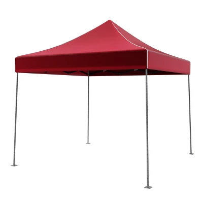Leisure Sports Pop-Up Canopy Tent - 10' X 10', Red 3 Leisure Sports Pop-Up Canopy Tent - 10' X 10', Red