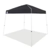 Z-Shade Angled Leg Canopy Tent With Push Button Locking System And 4 Pack Of 5 Pound Plastic Concrete Filled Leg Weight Plates, Black -OUTSUNNY Shop GUEST 9a2c5b01 df40 41b9 8a32 486f3390fdf3