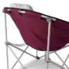 Core Equipment Oversized Padded Round Saucer Moon Outdoor Camping Folding Chair With Headrest, Wine -OUTSUNNY Shop GUEST 9aaef29b fb05 4a9c 88f0 9274fc471c1c