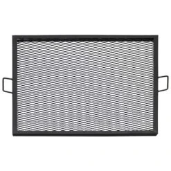Sunnydaze Decor Sunnydaze Outdoor Camping Or Backyard Heavy-Duty Steel Square X-Marks Fire Pit Cooking Grilling Grate -OUTSUNNY Shop GUEST 9afb6a12 8a8d 40c2 9fca 8be6d2a82219