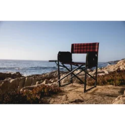 Picnic Time Outdoor Directors Chair - Red/Black -OUTSUNNY Shop GUEST 9b4a4428 4c59 4d0f a2c1 0a2952d658ab