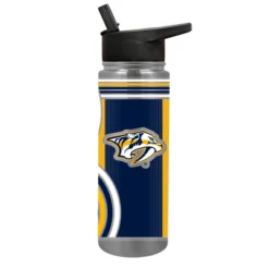 NHL Nashville Predators 24oz Thirst Hydration Water Bottle