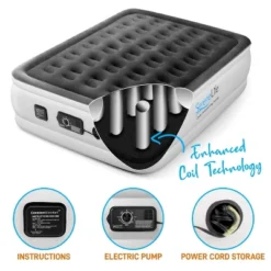 SereneLife Full Size Inflatable Premium Airbed Flocked PVC Mattress For Travel And Camping With Internal AC Pump, Storage Bag, And 2 Repair Patches 9 SereneLife Full Size Inflatable Premium Airbed Flocked PVC Mattress For Travel And Camping With Internal AC Pump, Storage Bag, And 2 Repair Patches -OUTSUNNY Shop GUEST 9ca7eb3d 9438 4cd5 afda 567bbe37f6d3