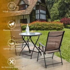 Costway 2PCS Outdoor Patio Folding Chair Camping Portable Lawn Garden W/Armrest 14 Costway 2PCS Outdoor Patio Folding Chair Camping Portable Lawn Garden W/Armrest -OUTSUNNY Shop GUEST 9d57dbfa d541 4fcd bc58 c71c9dd33e7a