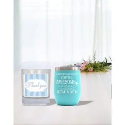 Meant2tobe 12 Oz Inspirational Gifts For Women, Blue -OUTSUNNY Shop GUEST 9e456fc1 93b5 424c 93d7 0a0da2192700