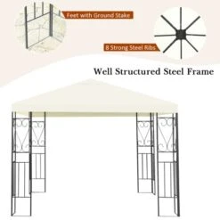 Tangkula 10'x10'Outdoor Canopy Gazebo Art Steel Frame Party Patio Large Canopy Gazebo 13 Tangkula 10'x10'Outdoor Canopy Gazebo Art Steel Frame Party Patio Large Canopy Gazebo -OUTSUNNY Shop GUEST 9e6acf4d b25a 4bd2 8f80 ea5fee67c7cd
