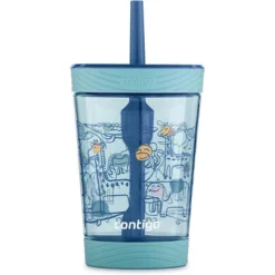 Contigo 14 Oz. Kid's Spill-Proof Tritan Plastic Tumbler With Straw -OUTSUNNY Shop GUEST a436e610 5f50 4885 a9d5 3982bb657678