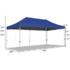 Costway 10'x20' Pop Up Canopy Tent Folding Heavy Duty Sun Shelter Adjustable W/Bag -OUTSUNNY Shop GUEST a4e996b5 dd7e 4969 a44a 9bf83bea1909