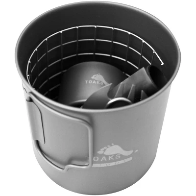 TOAKS Titanium Alcohol Stove Cook System 4 TOAKS Titanium Alcohol Stove Cook System - Image 2