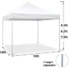 SUGIFT 10 Ft. X 10 Ft. White Instant Canopy Pop Up Tent With Carry Bag 2 SUGIFT 10 Ft. X 10 Ft. White Instant Canopy Pop Up Tent With Carry Bag -OUTSUNNY Shop GUEST a72ccb67 a08d 41ef 9a7a fb513aa70cb3