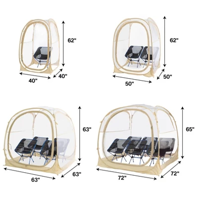 Pop Up Fiberglass Weather Proof Pod - EighteenTek 8 Pop Up Fiberglass Weather Proof Pod - EighteenTek - Image 6