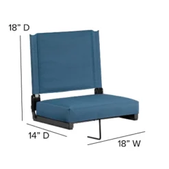 Flash Furniture Set Of 2 Grandstand Comfort Seats By Flash - 500 Lb. Rated Lightweight Stadium Chair With Handle & Ultra-Padded Seat 24 Flash Furniture Set Of 2 Grandstand Comfort Seats By Flash - 500 Lb. Rated Lightweight Stadium Chair With Handle & Ultra-Padded Seat -OUTSUNNY Shop GUEST ac8690ef 9aea 4967 9a4a a11e9b6d785b