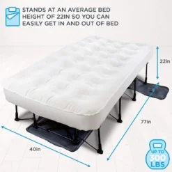 Ivation Air Mattress With Built In Pump, EZ-Bed With Legs -OUTSUNNY Shop GUEST b0623bf4 ece5 4f58 92c9 383070ef1f20