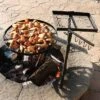 Sunnydaze Decor Sunnydaze Outdoor Camping Or Backyard Steel Adjustable Cooking Grilling Fire Pit BBQ Stake With 2 Swivel Swing Grates -OUTSUNNY Shop GUEST b08dd740 4f00 489a 9310 81a2ce658b00