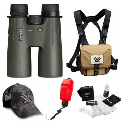 Vortex Optics Viper HD 12x50 Roof Prism Binocular With Glasspak Harness Bundle 3 Vortex Optics Viper HD 12x50 Roof Prism Binocular With Glasspak Harness Bundle