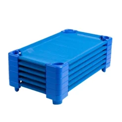 ECR4Kids Stackable Kiddie Cot, Toddler Size, Classroom Furniture, Blue, 6-Pack 13 ECR4Kids Stackable Kiddie Cot, Toddler Size, Classroom Furniture, Blue, 6-Pack -OUTSUNNY Shop GUEST b0c49f1a b6e1 49ec a94a 1a33a44d61cb