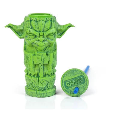 Beeline Creative Geeki Tikis Star Wars Yoda 17oz Plastic Tumbler 5 Beeline Creative Geeki Tikis Star Wars Yoda 17oz Plastic Tumbler - Image 3