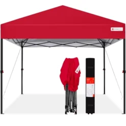 Best Choice Products 10x10ft Easy Setup Pop Up Canopy Instant Portable Tent W/ 1-Button Push, Carry Case -OUTSUNNY Shop GUEST b140b44a 0071 4348 9a4f 7c9e51b77c14