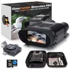 CREATIVE XP Night Vision Goggles - Military Tactical Thermal Binoculars W/ Infrared Lens - Digital Camera Recorder - GlassCondor Pro