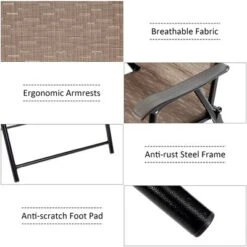 Costway 2PCS Outdoor Patio Folding Chair Camping Portable Lawn Garden W/Armrest 18 Costway 2PCS Outdoor Patio Folding Chair Camping Portable Lawn Garden W/Armrest -OUTSUNNY Shop GUEST b64bcaf6 b387 4199 bf58 a2d4c3d686b5