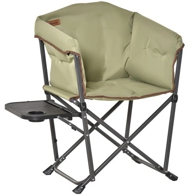 Outsunny Outdoor Director Chair, Folding Camping Chair With Thick Padded, Side Table And Heavy Duty Frame For Camping, Picnic, Beach, Hiking, Travel 10 Outsunny Outdoor Director Chair, Folding Camping Chair With Thick Padded, Side Table And Heavy Duty Frame For Camping, Picnic, Beach, Hiking, Travel - Image 8
