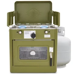 Hike Crew Portable Camping Oven With Dual Burner Propane Stove -OUTSUNNY Shop GUEST b88c6b9f a80a 4710 89be 32ebd092325e
