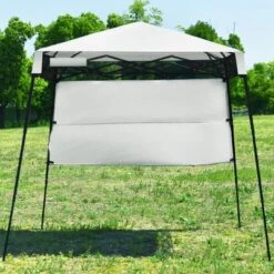 Tangkula 7x7 FT Pop-up Canopy Portable Outdoor Offset Tent W/Carry Bag Blue/White/Grey -OUTSUNNY Shop GUEST b953bcd8 1dc5 48e3 b279 cc56dac4cd6d