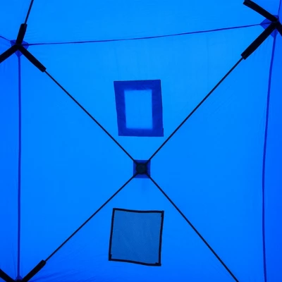 Outsunny 2 Person Ice Fishing Shelter, Waterproof Oxford Fabric Portable Pop-up Ice Tent With Bag For Outdoor Fishing 7 Outsunny 2 Person Ice Fishing Shelter, Waterproof Oxford Fabric Portable Pop-up Ice Tent With Bag For Outdoor Fishing - Image 5