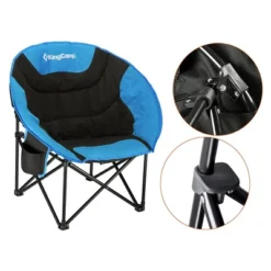KingCamp Folding Portable Indoor And Outdoor Waterproof Saucer Lounge Camping And Bedroom Chair With Cup Holder And Back Storage Pocket, Black/Blue 9 KingCamp Folding Portable Indoor And Outdoor Waterproof Saucer Lounge Camping And Bedroom Chair With Cup Holder And Back Storage Pocket, Black/Blue -OUTSUNNY Shop GUEST ba849ec9 b6c9 4c8d a811 ac4e67f96366