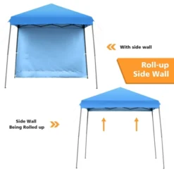 Costway 10ft X 10ft Pop Up Tent Slant Leg Canopy W/ Roll-up Side Wall 23 Costway 10ft X 10ft Pop Up Tent Slant Leg Canopy W/ Roll-up Side Wall -OUTSUNNY Shop GUEST bbab9992 0fce 43a2 994c abdda358509b