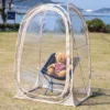 Pop Up Fiberglass Weather Proof Pod - EighteenTek -OUTSUNNY Shop GUEST bc5db9ff bb11 4fd1 85a1 4f71755771c7