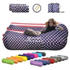 Nevlers Tear-Resistant Inflatable Loungers - Pack Of 2 -OUTSUNNY Shop GUEST bdc63326 492f 42c8 95bb 45a7d9835886