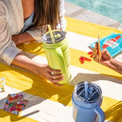 Reduce 40oz Cold1 Vacuum Insulated Stainless Steel Straw Tumbler Mug 10 Reduce 40oz Cold1 Vacuum Insulated Stainless Steel Straw Tumbler Mug - Image 8