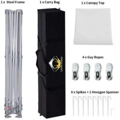 Crown Shades 10 X 10 Foot Instant Pop Up Folding Shade Canopy W/Carry Bag -OUTSUNNY Shop GUEST c02ae69c 3261 4869 8470 e83f2eea351a