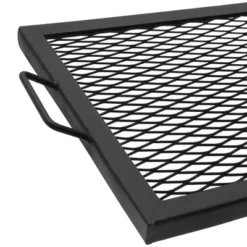 Sunnydaze Decor Sunnydaze Outdoor Camping Or Backyard Heavy-Duty Steel Round X-Marks Fire Pit Cooking Grilling BBQ Grate -OUTSUNNY Shop GUEST c11cc5d5 3409 4cf6 91af 8eff4c288d90