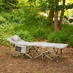 Alpcour 75x28" Camping Cot Mattress Pad - Corduroy Topper With Pillow & Carry Case - Grey 12 Alpcour 75x28" Camping Cot Mattress Pad - Corduroy Topper With Pillow & Carry Case - Grey -OUTSUNNY Shop GUEST c1f65969 5a54 4bef 9706 0367421461a4