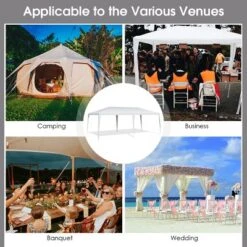 Costway 10'x20' Outdoor Party Wedding Tent Heavy Duty Canopy Pavilion 14 Costway 10'x20' Outdoor Party Wedding Tent Heavy Duty Canopy Pavilion -OUTSUNNY Shop GUEST c2134f87 cbea 41ac b921 433e94361ecd